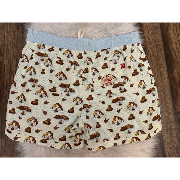 Magellan shiner bock Beer Fish Gear Swimsuit Trunks Shorts Men’s Size XXL - Picture 3 of 12